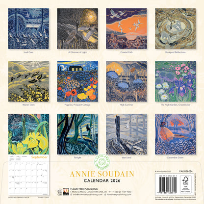 Annie Soudain Wall Calendar 2026