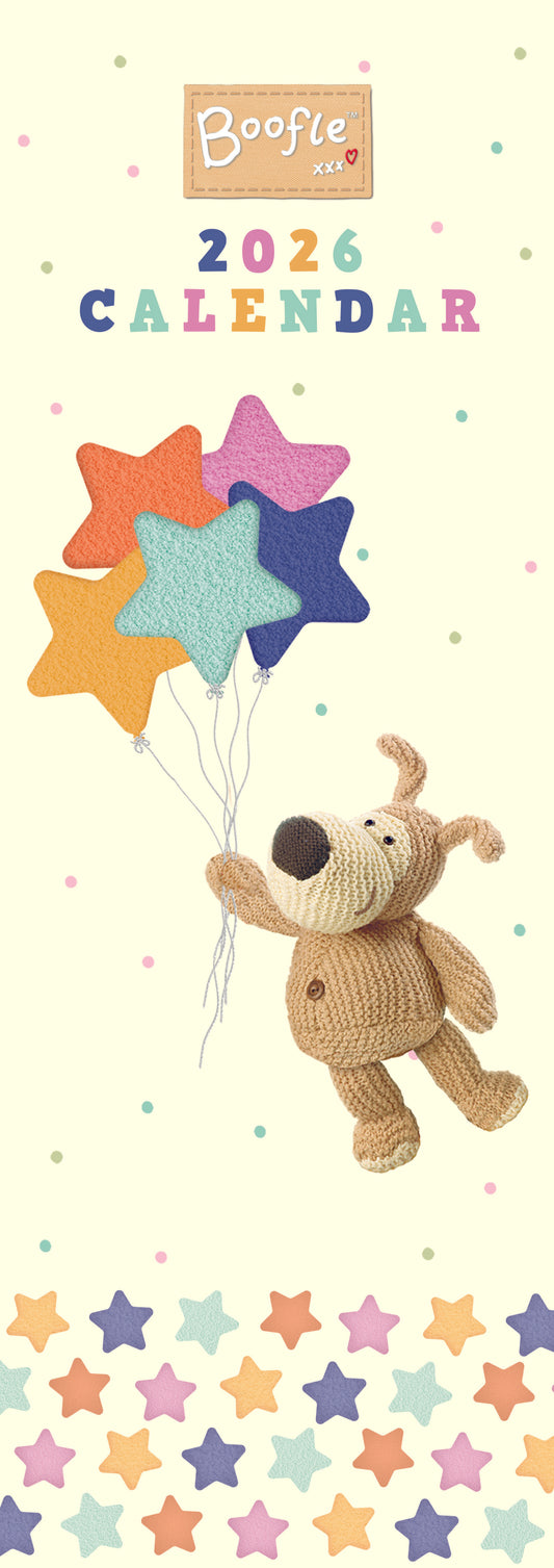 Boofle Slim Calendar 2026