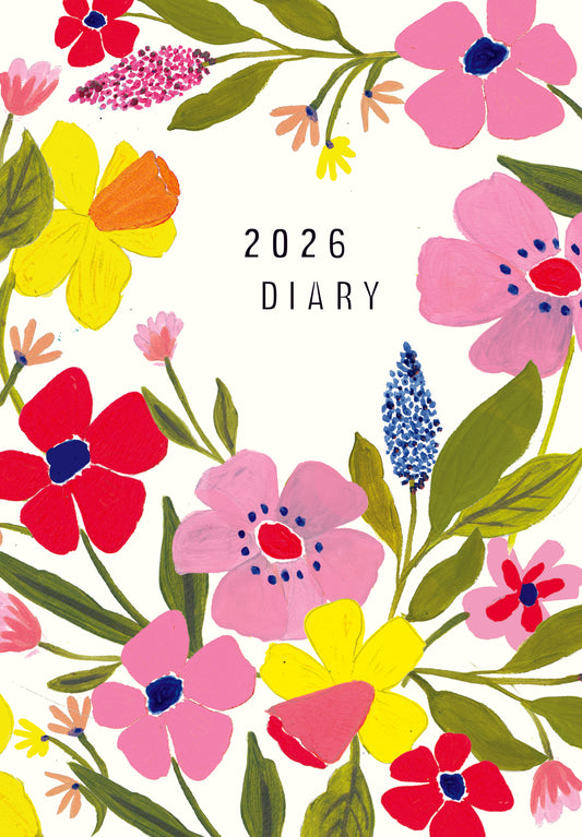 Caroline Gardner, Posie A5 Wiro Diary 2026
