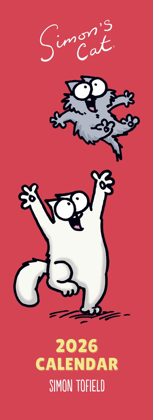 Simons Cat Slim Calendar 2026