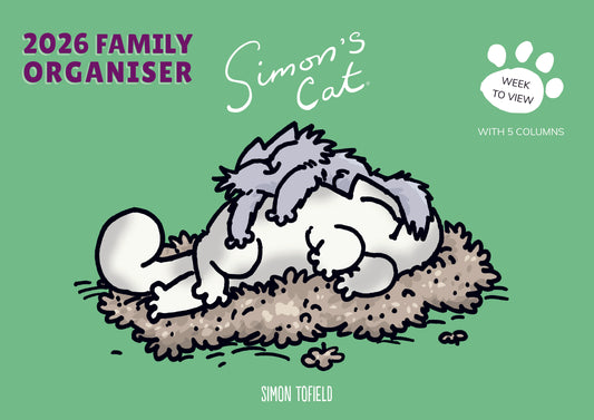 Simons Cat WTV Planner A4 Calendar 2026