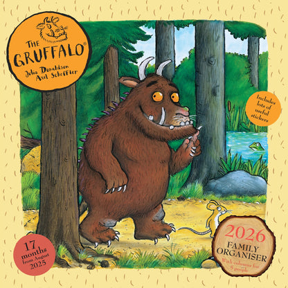Gruffalo Planner Wall Calendar 2026