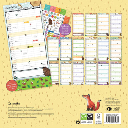 Gruffalo Planner Wall Calendar 2026