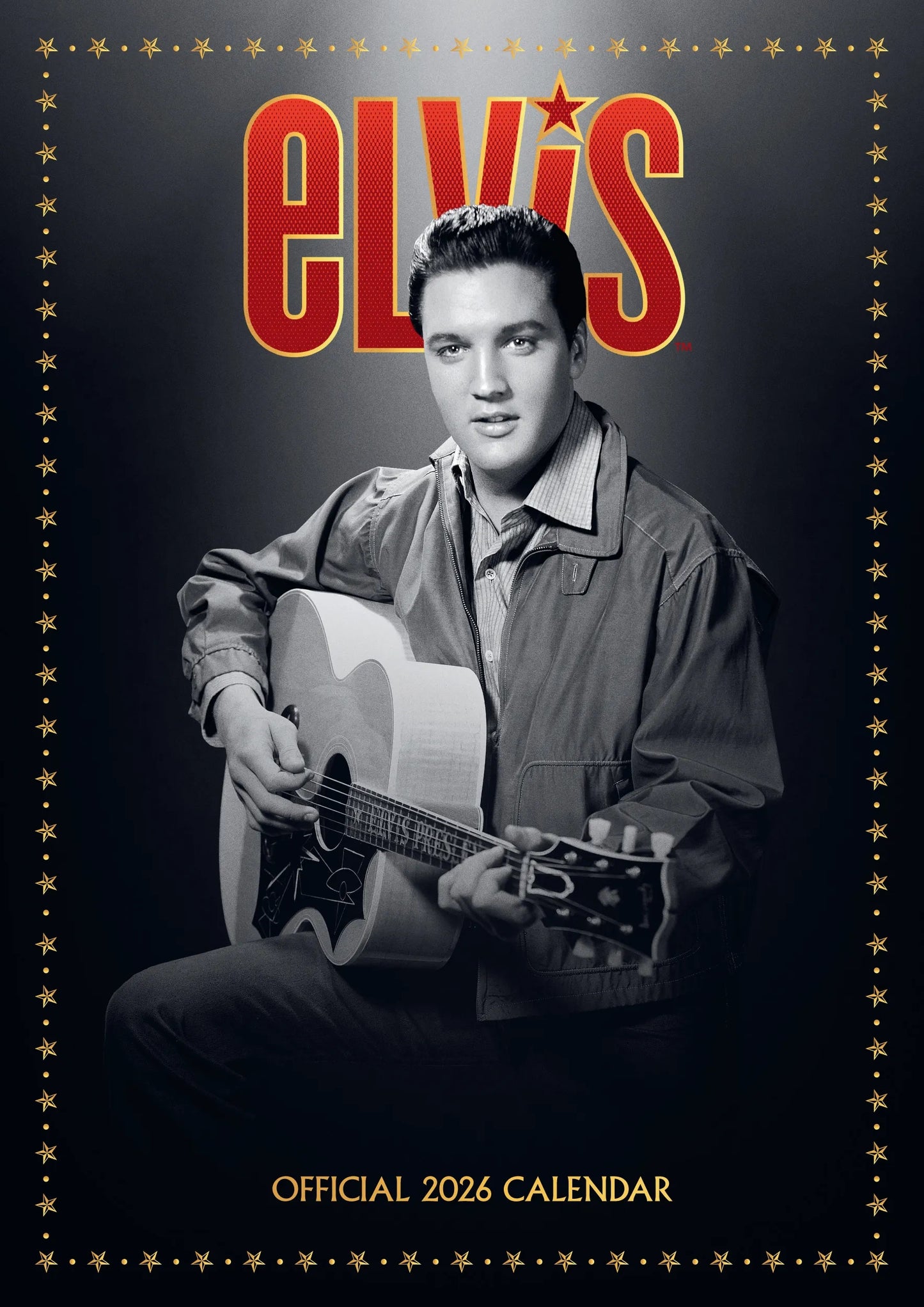 Elvis Presley A3 Calendar 2026