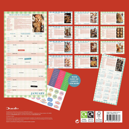 Great British Bake Off Planner Wall Calendar 2026