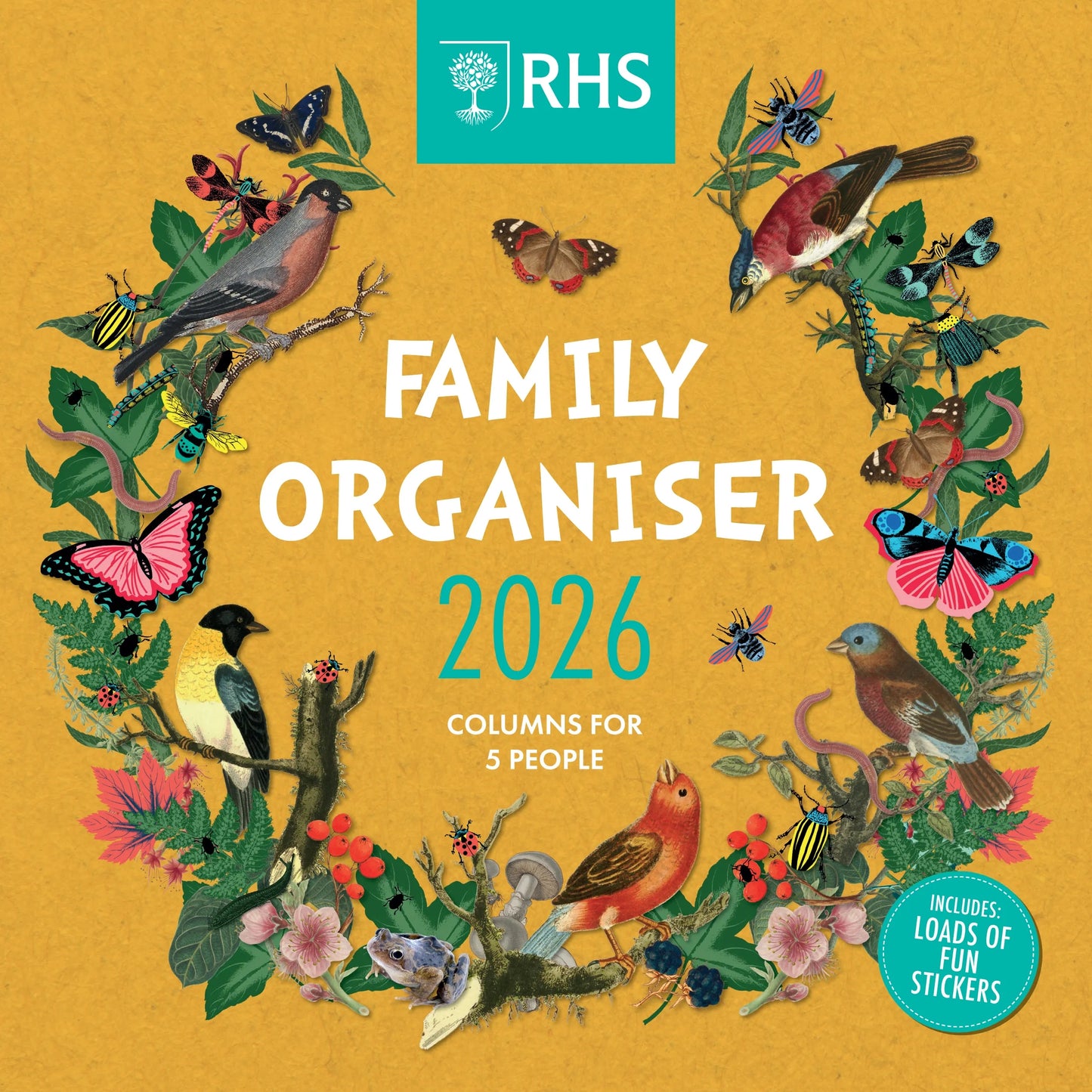 RHS Planner Wall Calendar 2026