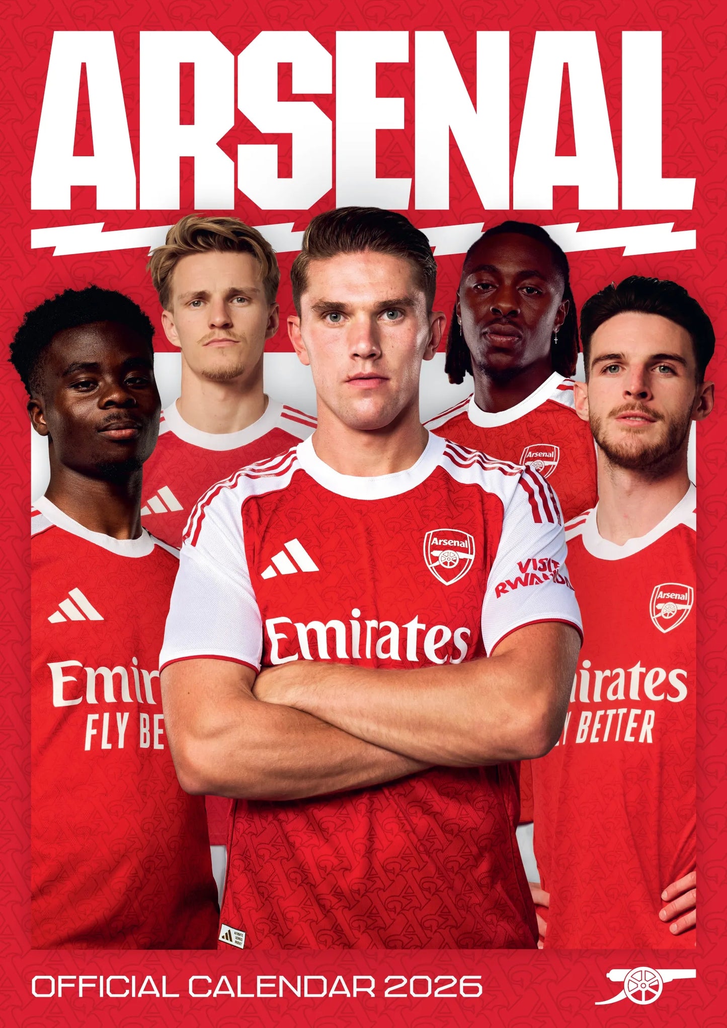 Arsenal A3 Calendar 2026