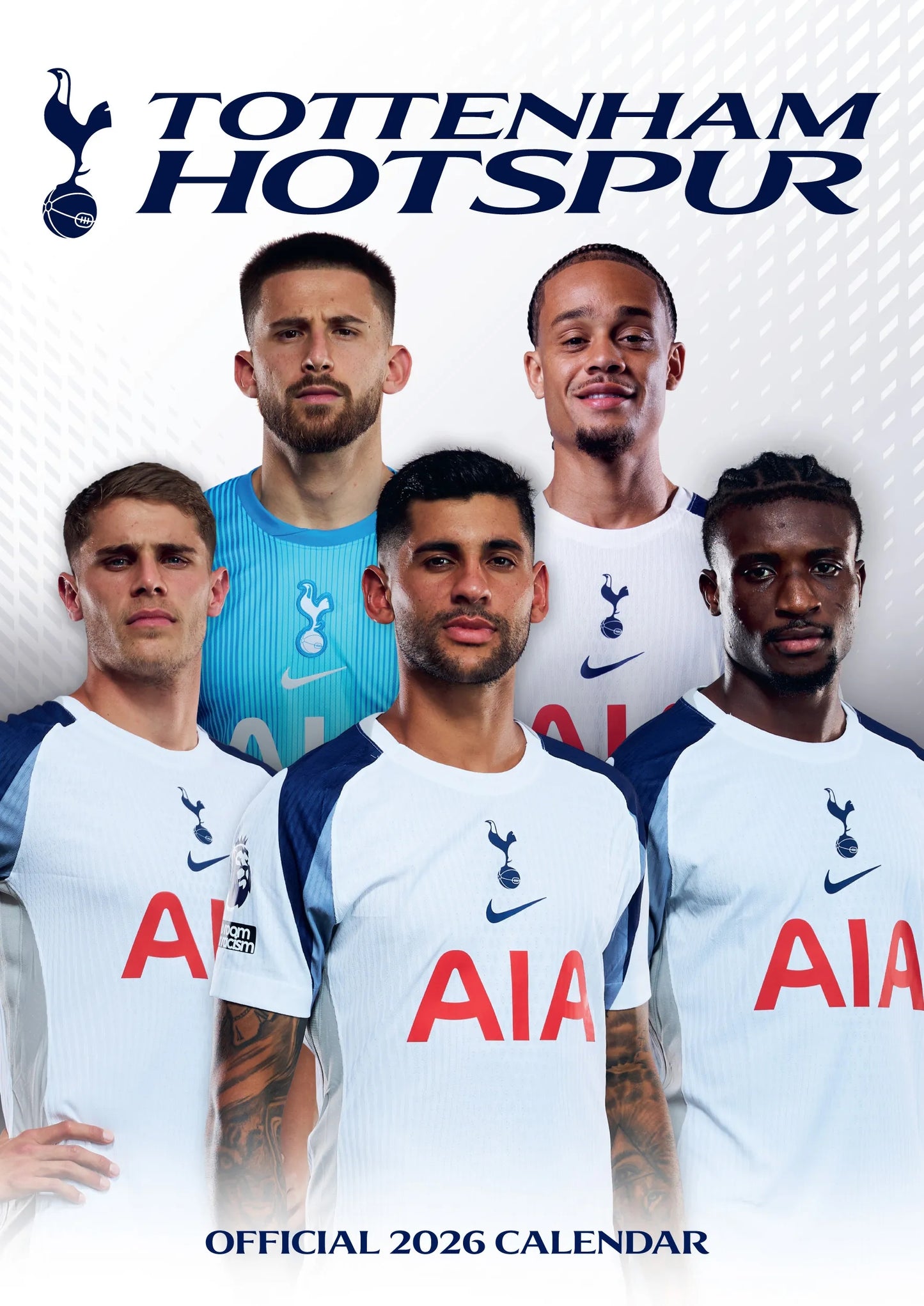 Tottenham Hotspur A3 Calendar 2026