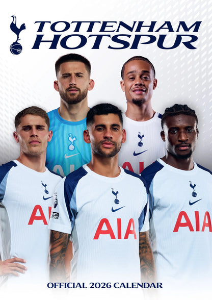 Tottenham Hotspur A3 Calendar 2026