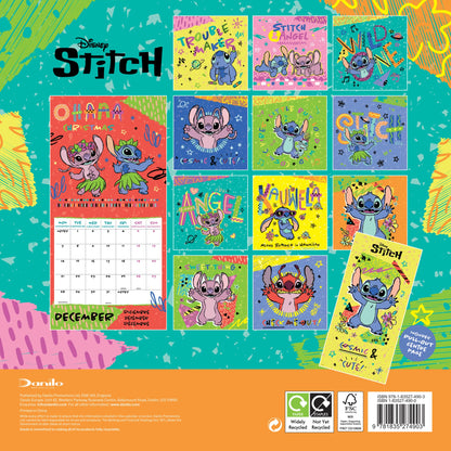 Stitch Wall Calendar 2026