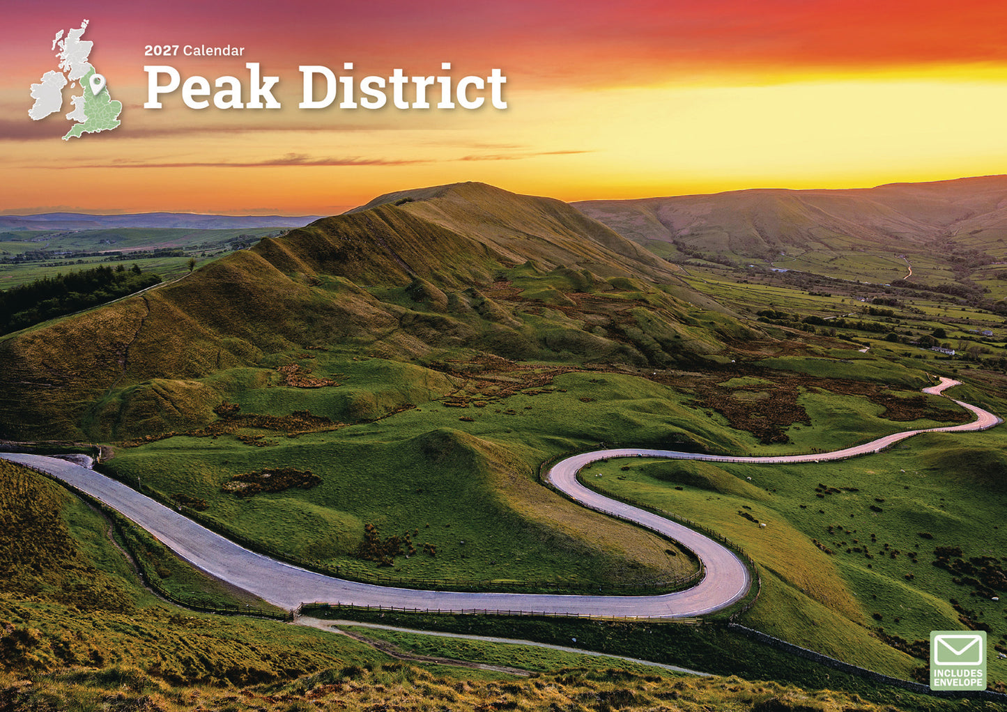 Peak District A4 Calendar 2027