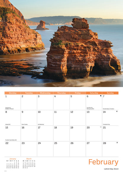 West Country A4 Calendar 2027