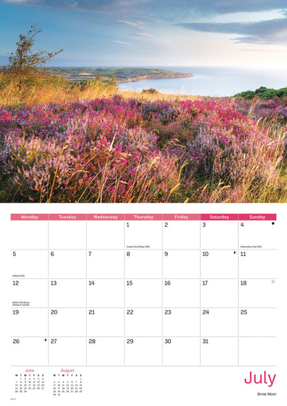 Yorkshire Coast A4 Calendar 2027
