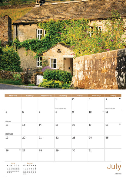 Yorkshire Dales A4 Calendar 2027