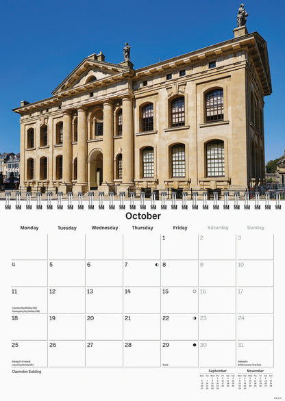 Oxford A5 Calendar 2027