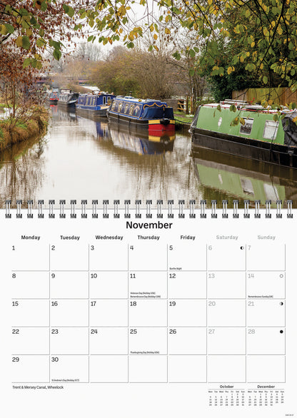 Cheshire A5 Calendar 2027