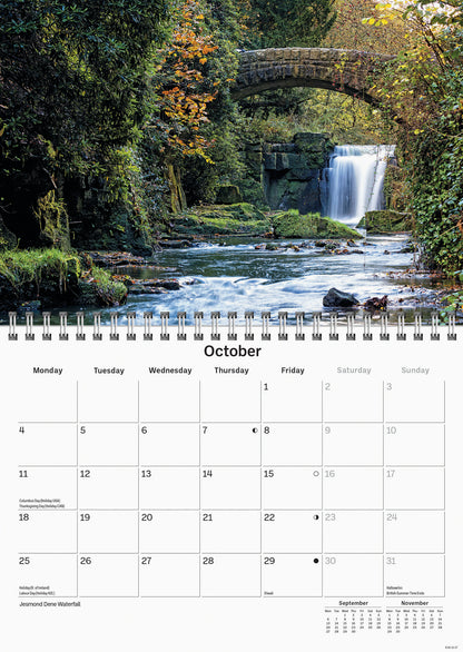Newcastle A5 Calendar 2027