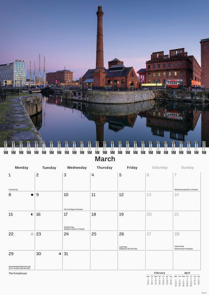 Liverpool A5 Calendar 2027