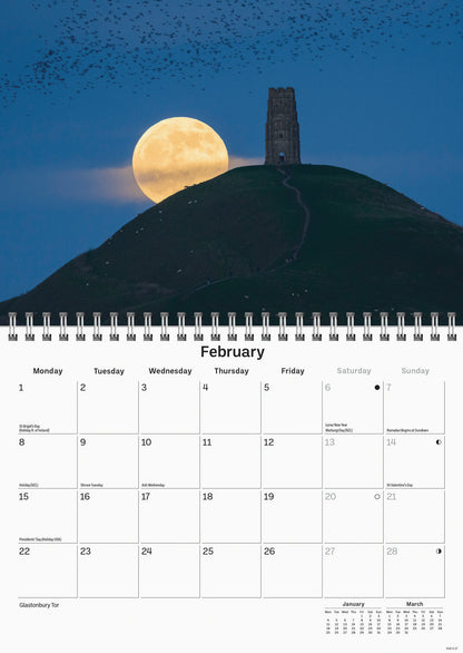 Somerset A5 Calendar 2027