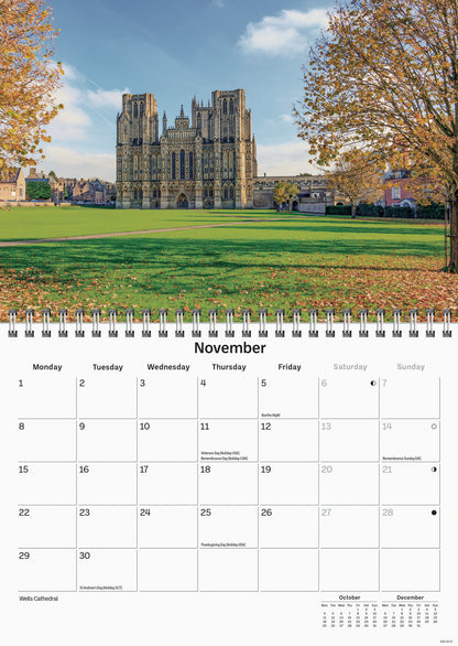 Somerset A5 Calendar 2027