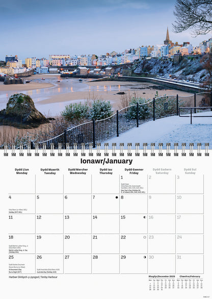 South Wales A5 Calendar 2027