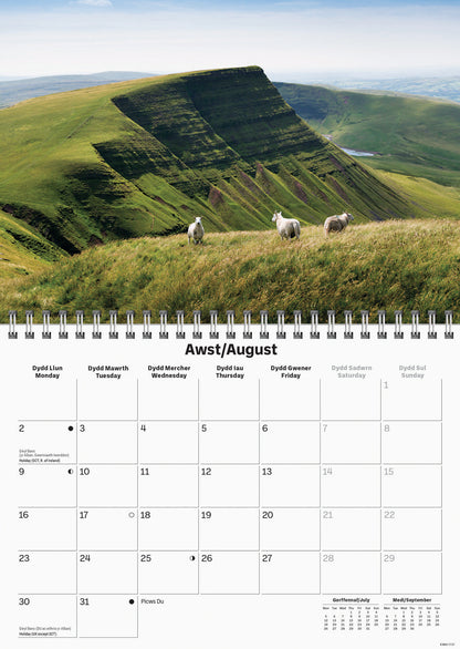 South Wales A5 Calendar 2027