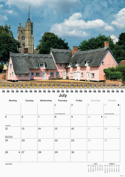 Suffolk A5 Calendar 2027