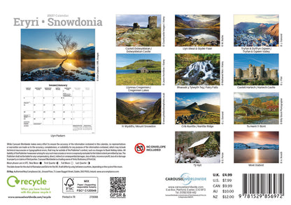 Snowdonia A5 Calendar 2027