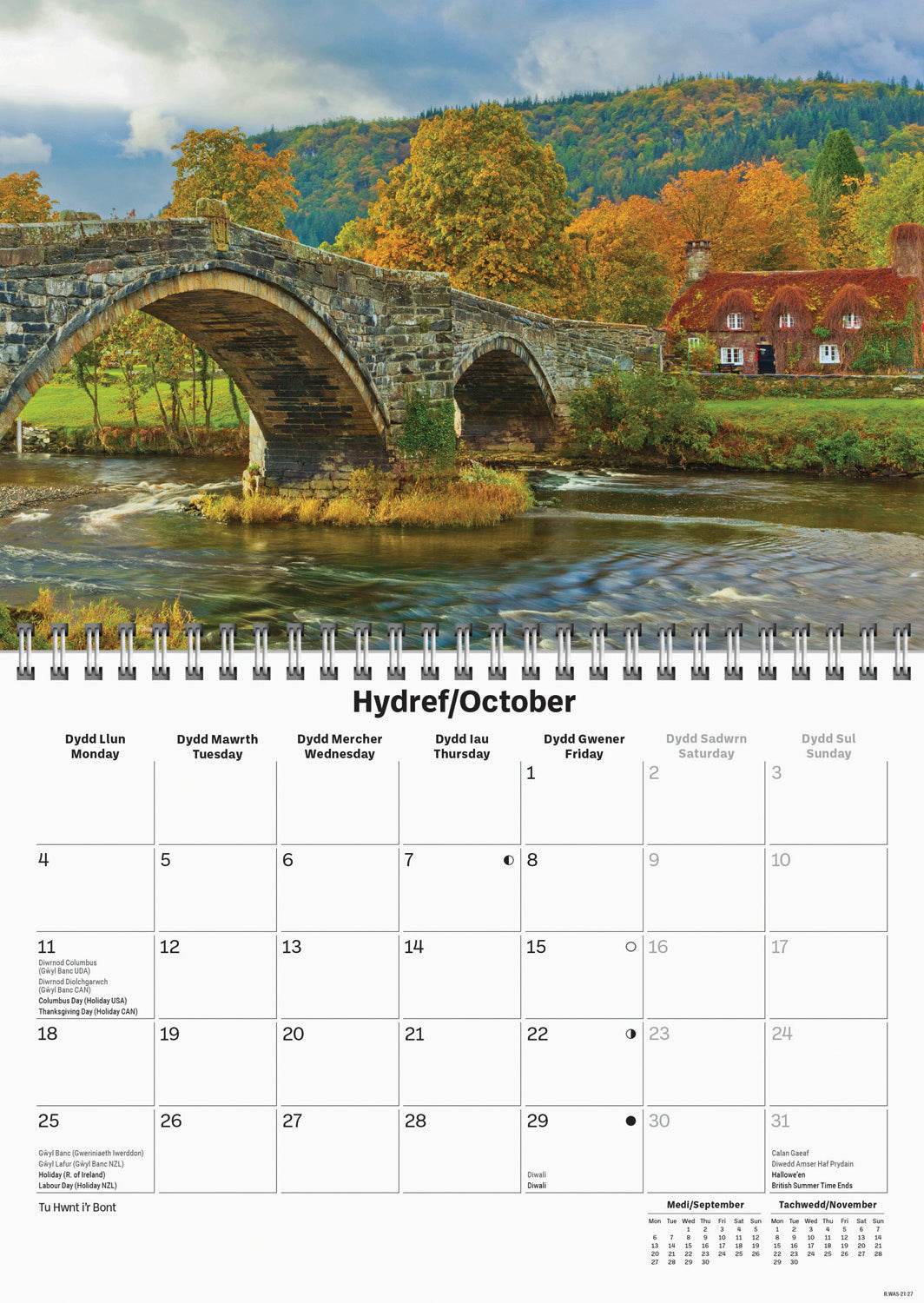 Snowdonia A5 Calendar 2027