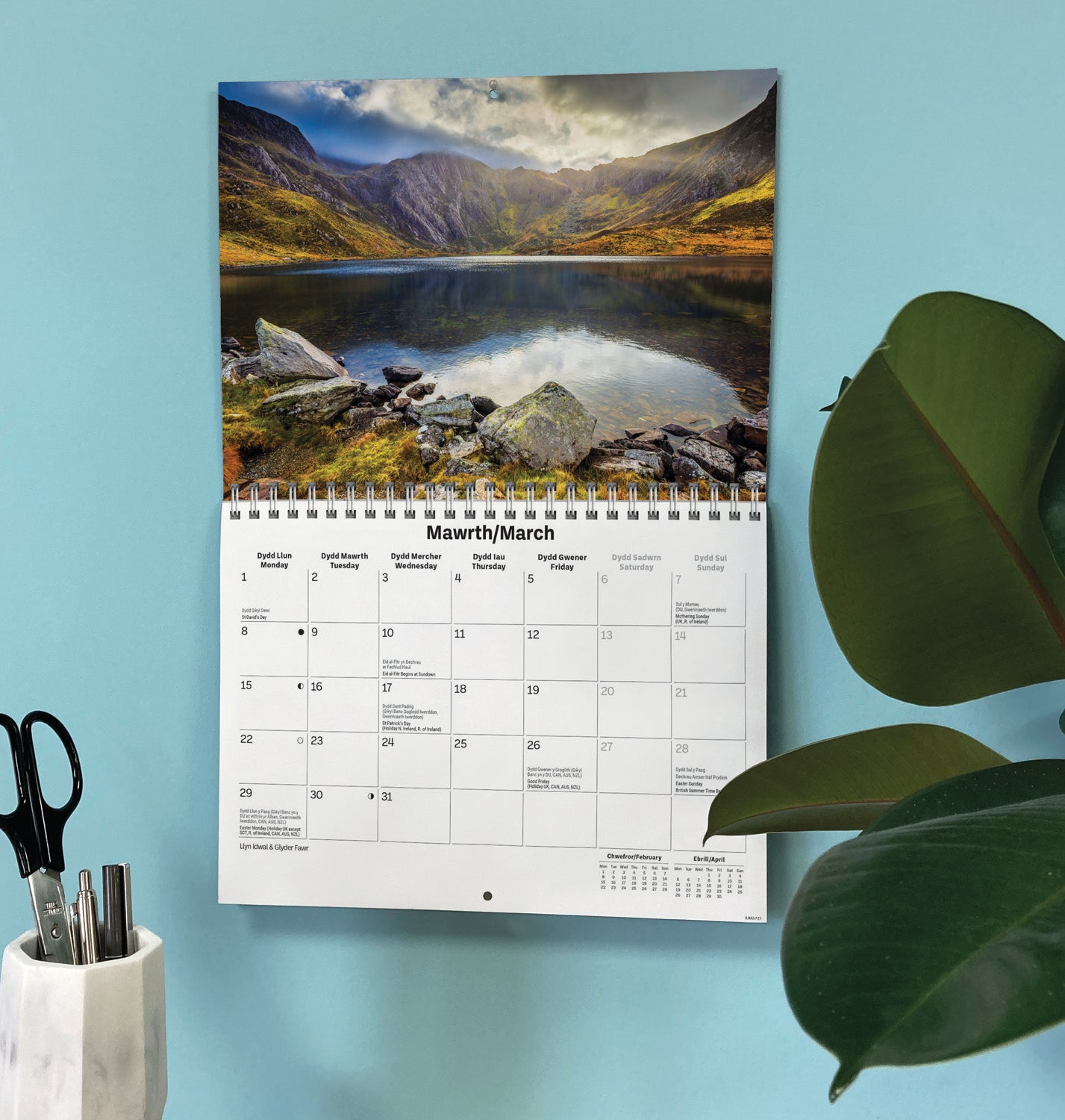 Snowdonia A5 Calendar 2027