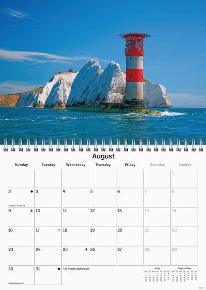 Isle of Wight A5 Calendar 2027