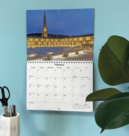 West Yorkshire A5 Calendar 2027