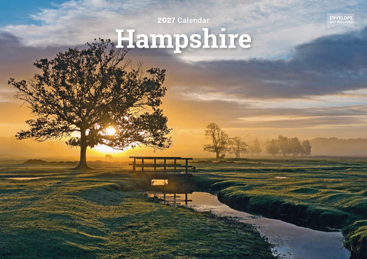 Hampshire A5 Calendar 2027