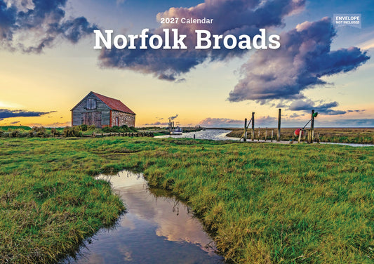 Norfolk Broads A5 Calendar 2027