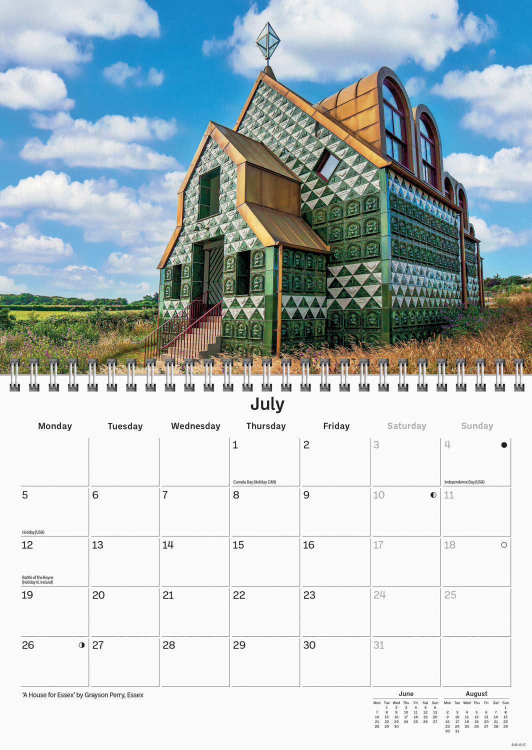 East Anglia A5 Calendar 2027