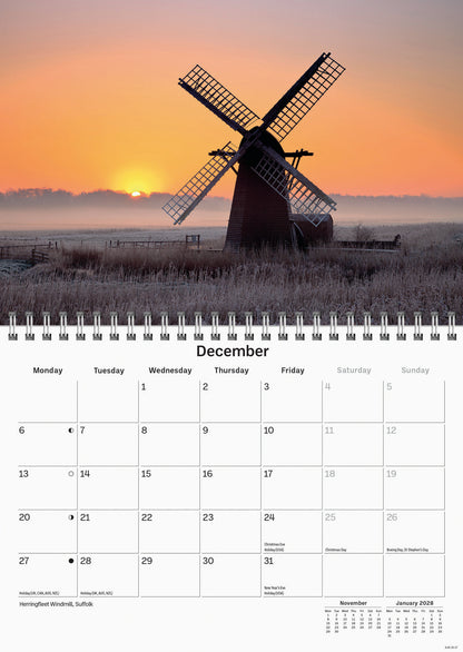 East Anglia A5 Calendar 2027