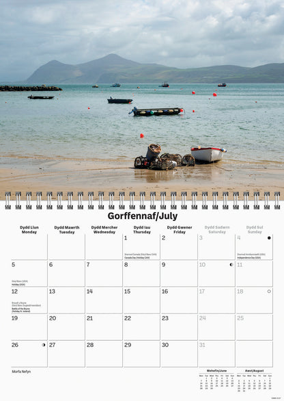North Wales A5 Calendar 2027