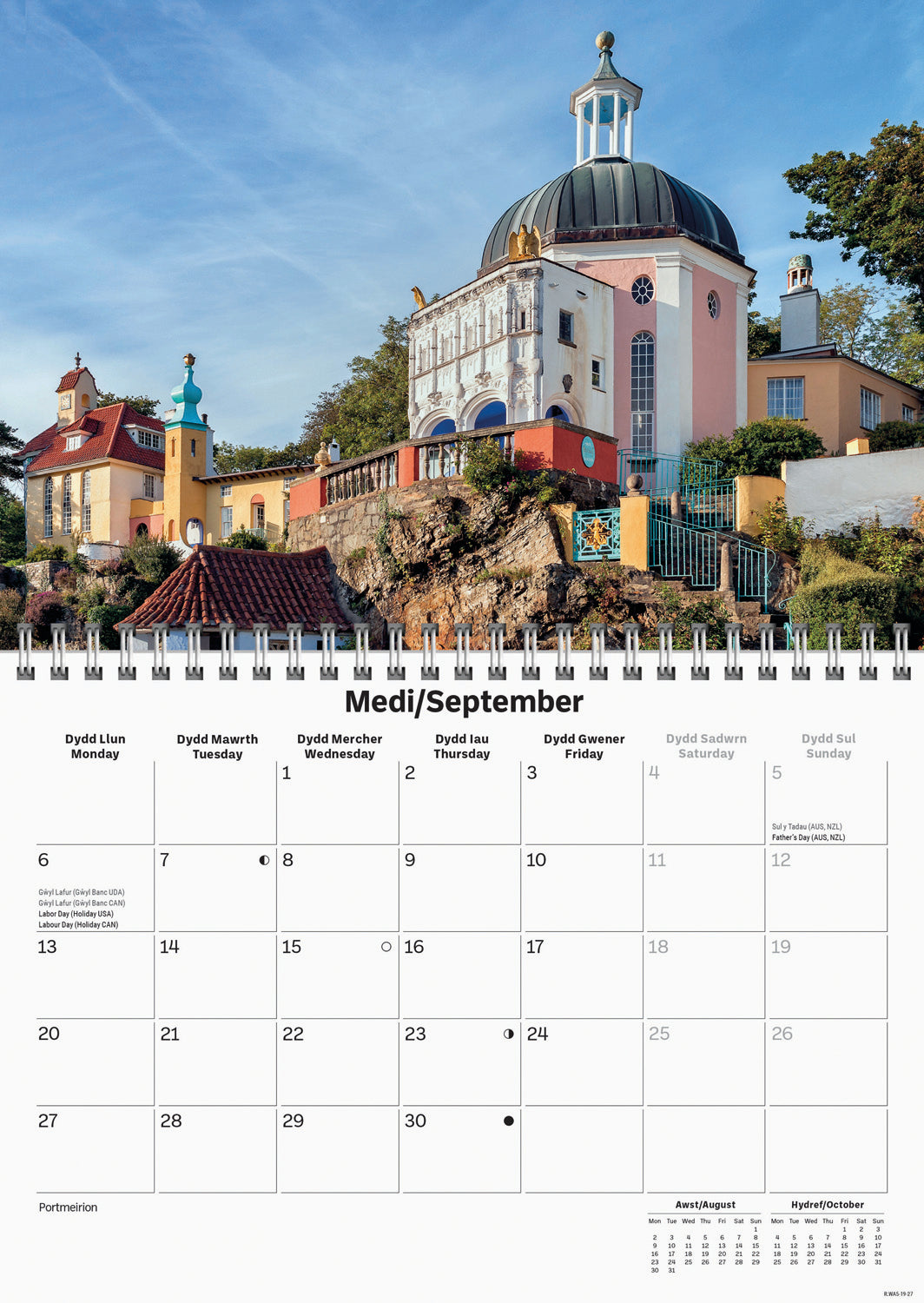 North Wales A5 Calendar 2027