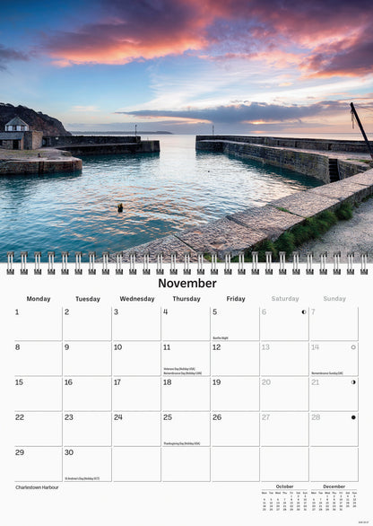 Cornish Riviera A5 Calendar 2027