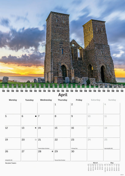 Kent A5 Calendar 2027