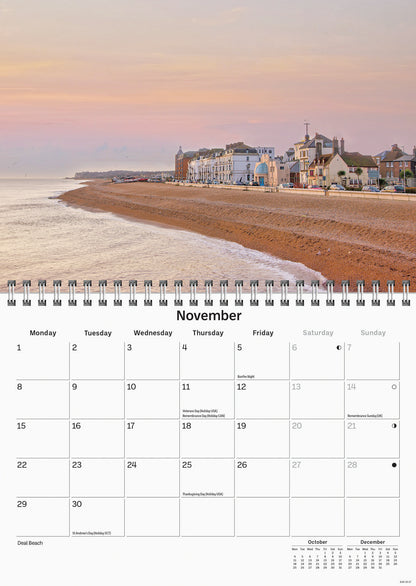 Kent A5 Calendar 2027