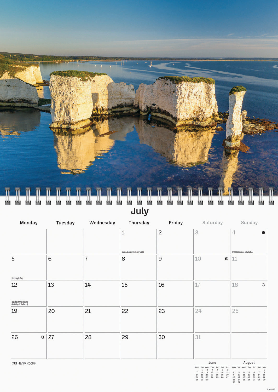 Dorset A5 Calendar 2027
