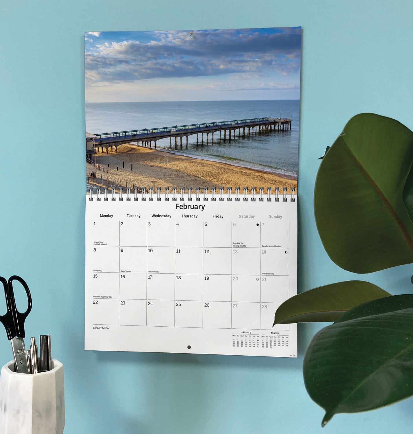 Dorset A5 Calendar 2027