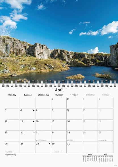 Devon A5 Calendar 2027