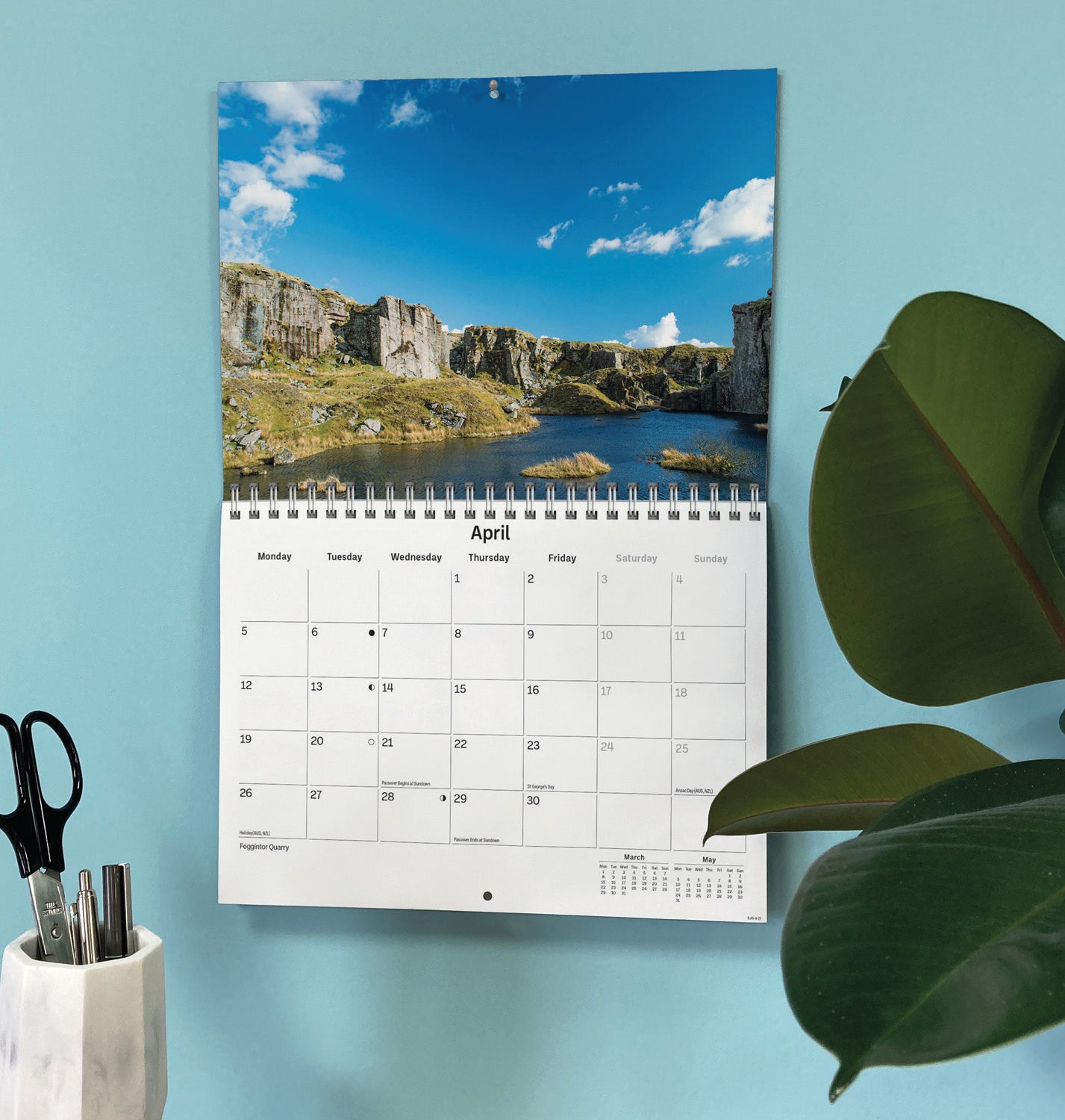 Devon A5 Calendar 2027