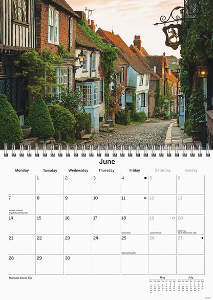 Sussex A5 Calendar 2027