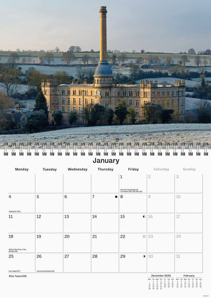 Cotswolds A5 Calendar 2027
