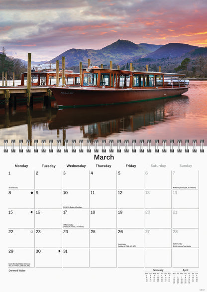 Lake District A5 Calendar 2027