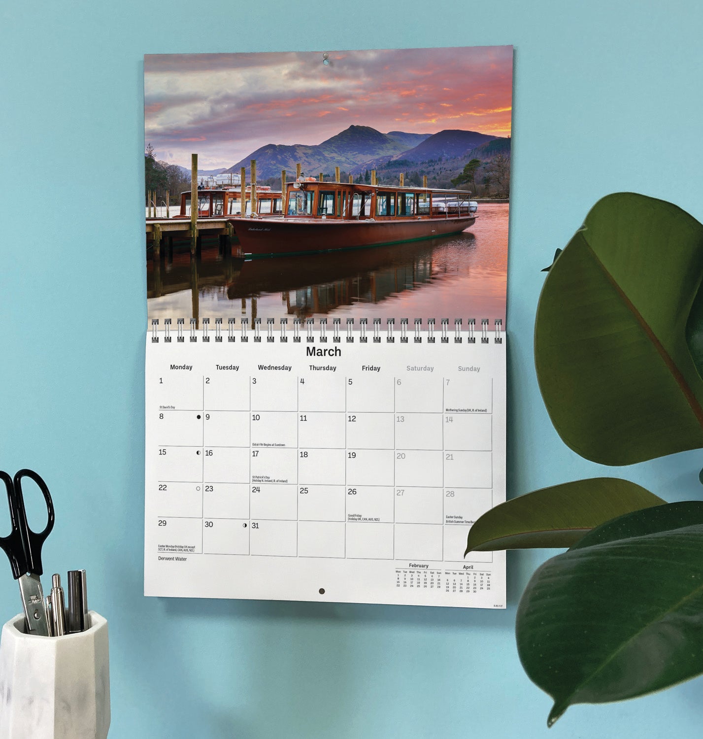 Lake District A5 Calendar 2027