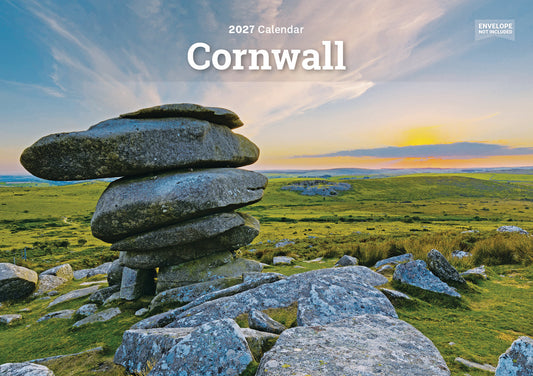Cornwall A5 Calendar 2027